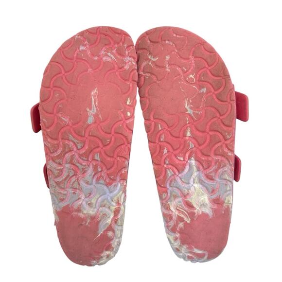 BIRKENSTOCK Women's Arizona Multiwatermelon Split Hex Eva Sandals Size 39 - Picture 13 of 13